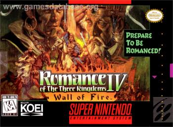 Cover Romance of the Three Kingdoms IV - Wall of Fire for Super Nintendo